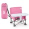Bright Starts Pop N Sit Portable Booster IndoorOutdoor Use Floor Seat with Feeding Tray Pink 6 Mos 3 Yrs