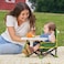 Bright Starts John Deere Pop N Sit Portable Booster Chair Floor Seat IndoorOutdoor Use Compact Fold Green and Yellow 6 Mos 3 Yrs
