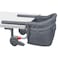 JOZZVE Premium Hook On High Chair OnePull Quick Install No Twisting Heavy Duty Steel Frame Safe Materials Clip on Table Chair Portable Baby Feeding Chair with Storage Bag for Travel Home
