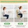 Redcoutt Booster Seat for Dining Table Toddler Booster Seat for Dining Table with Safety Buckles AntiScratch Easy Cleaning Toddler Seat for Table