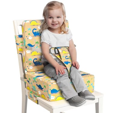 Redcoutt Booster Seat for Dining Table Toddler Booster Seat for Dining Table with Safety Buckles AntiScratch Easy Cleaning Toddler Seat for Table