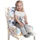 Redcoutt Booster Seat for Dining Table Toddler Booster Seat for Dining Table with Safety Buckles AntiScratch Easy Cleaning Toddler Seat for Table WhiteFish