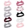 Hudson Baby Unisex Cotton and Synthetic Headbands Rose 024 Months