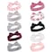 Hudson Baby Unisex Cotton and Synthetic Headbands Rose 024 Months