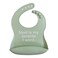 Denver James Silicone Feeding Bibs Dishwasher Safe Waterproof Adjustable