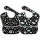 Qwalnely Space Bibs Baby Stuff 2Packs for 624 Months Waterproof Washable Fabric Space