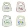 Hello Baby Wonder First Birthday Valentines Day St Pattys Day Easter Bib Set 4pk