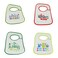 Hello Baby Wonder First Birthday Valentines Day St Pattys Day Easter Bib Set 4pk