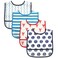 Luvable Friends Unisex Baby Waterproof PEVA Bibs Nautical One Size