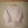 mushie Long Sleeve Baby Bib Water Resistant Adjustable Fit for Ages 624 Months Blush