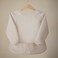 mushie Long Sleeve Baby Bib Water Resistant Adjustable Fit for Ages 624 Months Fog