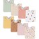 Gerber Baby Unisex Lap Shoulder Bibs 8Pack Multi Pink One Size