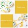 Accmor 4 Pack Long Sleeve Bibs Baby Smock Waterproof Sleeved Bib Smock for Baby Toddler 624 Months