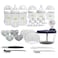 Avima Anti Colic Baby Bottle Starter Set 22 Pieces Medium Slow Flow Nipples Infant Pacifiers Formula Dispensers More Baby Bottle Sets for Newborn 06 Months