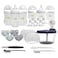 Avima Anti Colic Baby Bottle Starter Set 22 Pieces Medium Slow Flow Nipples Infant Pacifiers Formula Dispensers More Baby Bottle Sets for Newborn 06 Months