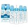 Dr. Brown's Dr Browns Natural Flow AntiColic Options Narrow Baby Bottle Blue Nature 8 oz250 mL with Level 1 Slow Flow Nipples 0m 4 Pack