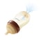 Thyseed PPSU AntiColic Baby Bottle BreastLike Slow Flow Nipple for Breastfed Babies 36 Months 8 oz 1 Pack