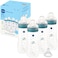 MAM Easy Active Natural Flow AntiColic Baby Bottle 4 Months 4 Pack 11oz BPA Free Fast Flow Skin Soft Silicone AntiColic Nipple AntiSlip Grip LeakProof 4 Months Made In Europe Blue Teal