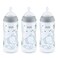 NUK Smooth Flow Anti Colic Baby Bottle 10 oz 3 Pack Elephant