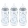 NUK Smooth Flow Anti Colic Baby Bottle 10 oz 3 Pack Elephant