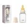 BIBS Baby Bottle 5 oz 150 ml Natural Rubber Latex Nipple AntiColic BPAFree Round Nipple Slow Flow Lightweight Easy to Clean Suitable for Newborns 0 Years Ivory