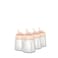 Suavinex Zero Zero Anti Colic Baby Bottle No 1 Spanish Baby Bottle Brand Minimizes Bottle Rejection Nipple Confusion Perfect for Breastfeeding Babies 4 PK 6 oz Fair Tone Adaptable Flow