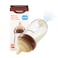 Thyseed AntiColic Glass Baby Bottle for Breastfed Infants Natural Feeding BreastLike Newborn Medium Fast Flow Nipple 3m 8 oz 1 Pack