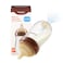Thyseed AntiColic Glass Baby Bottle for Breastfed Infants Natural Feeding BreastLike Newborn Medium Fast Flow Nipple 3m 8 oz 1 Pack