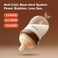 Thyseed AntiColic Glass Baby Bottle for Breastfed Infants Natural Feeding BreastLike Newborn Slow Flow Nipple 1m 5 oz 1 Pack