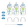 Dr. Brown's Dr Browns Medical Specialty Feeding System WideNeck Baby Bottles Oral Feeding Solution for Preemies and Infants with Cleft Lip Feeding Challenges 5 oz150 mL 0m 3Pack