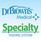 Dr. Brown's Dr Browns Medical Specialty Feeding System WideNeck Baby Bottles Oral Feeding Solution for Preemies and Infants with Cleft Lip Feeding Challenges 5 oz150 mL 0m 3Pack