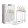 BIBS Baby Bottle 270 ml Silicone Nipple 4 Pack AntiColic BPAFree Round Nipple Lightweight Easy to Clean Suitable for Newborns 0 Years 4Pack 2 Extra Nipples Ivory