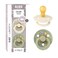 BiBS Liberty Pacifier 2Pack BPA Free Pacfiers with Natural Latex Round Nipple Made in Scandinavia Size 1 06 Months Eloise Sage