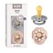 BIBS Pacifiers Boheme Collection BPAFree Round Nipple Nautral Rubber Latex Made in Denmark Set of 2 CloudBlush Color Premium Soothers Size 618 Months