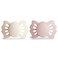 FRIGG Lucky Symmetrical SilkySoft Silicone Baby Pacifier Made in Denmark BPAFree CreamBlush 06 Months
