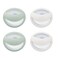NUK Perfect Match Silicone Newborn Pacifier for Ages 06m 4 Pack Green White