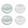 NUK Perfect Match Silicone Newborn Pacifier for Ages 06m 4 Pack Green White