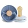 FRIGG Little Viking Natural Rubber Baby Pacifier 2Pack Made in Denmark BPAFree Ocean ViewPowder Blue 618 Months
