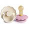 FRIGG Daisy Natural Rubber Baby Pacifier Made in Denmark BPAFree CreamLupine Size 2 2Pack