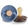 FRIGG Little Viking Natural Rubber Baby Pacifier 2Pack Made in Denmark BPAFree Ocean ViewCocoa 06 Months