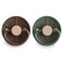 FRIGG Little Viking Natural Rubber Baby Pacifier 2Pack Made in Denmark BPAFree CocoaOlive 618 Months