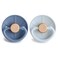 FRIGG Little Viking Natural Rubber Baby Pacifier 2Pack Made in Denmark BPAFree Ocean ViewPowder Blue 06 Months