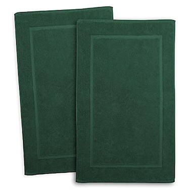 HearthHarbor Hearth Harbor Bath Mat Towels 100 Ring Spun Cotton Luxury Towels Ultra Soft Highly Absorbent Bathroom Towels Floor Mat Hunter Green