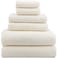 YTYC 29x59 Inch Extra Large Bath Towels Set Quick Dry Super Soft Microfiber Towels for Bathroom 80 Polyester White6 Piece