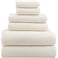 YTYC 29x59 Inch Extra Large Bath Towels Set Quick Dry Super Soft Microfiber Towels for Bathroom 80 Polyester White6 Piece