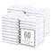 SIMPLI-MAGIC SIMPLIMAGIC Commercial Grade Soft Plush Cotton Terry Towels 60Pack White
