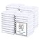 SIMPLI-MAGIC SIMPLIMAGIC Commercial Grade Soft Plush Cotton Terry Towels 60Pack White