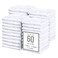 SIMPLI-MAGIC SIMPLIMAGIC Commercial Grade Soft Plush Cotton Terry Towels 60Pack White