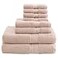 Madison Park 800GSM Bathroom Towel Set of 8 100 Cotton Bath Towel Set for Bathroom Luxurious Highly Absorbent 2 Bath Towels 2 Hand Towels 4 Washcloths Quick Dry Spa Quality Blush