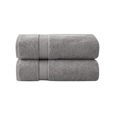Madison Park 800GSM Bath Sheet Towel Oversized 34 x 68 2 Pack 100 Cotton Bath Towel Set Highly Absorbent Hotel Spa Quality for Bathroom Grey